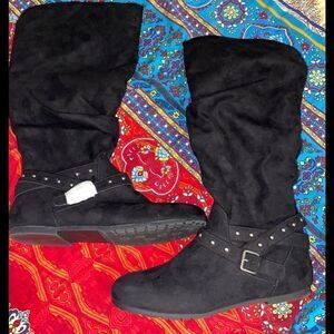 Kohl’s rebecca faux suede boots